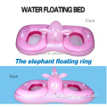 Uppblåsbara Elephant Water Float Rider Summer Water Lounger